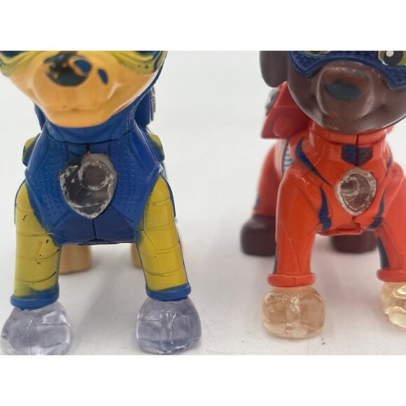 Paw Patrol Light Up Superhero Pups Figures Rocky & Marshall - Picture 10 of 16